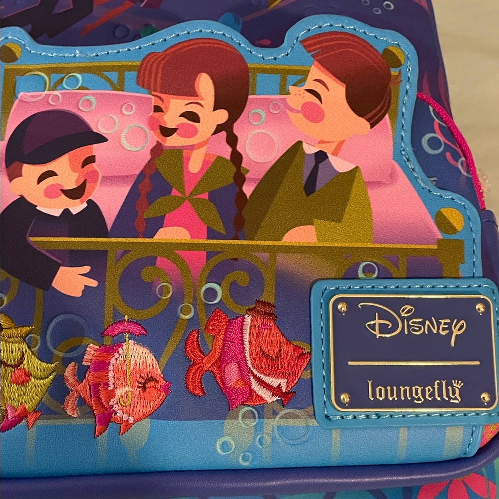 Loungefly Bedknobs & Broomsticks mini backpack - Picture 7 of 9